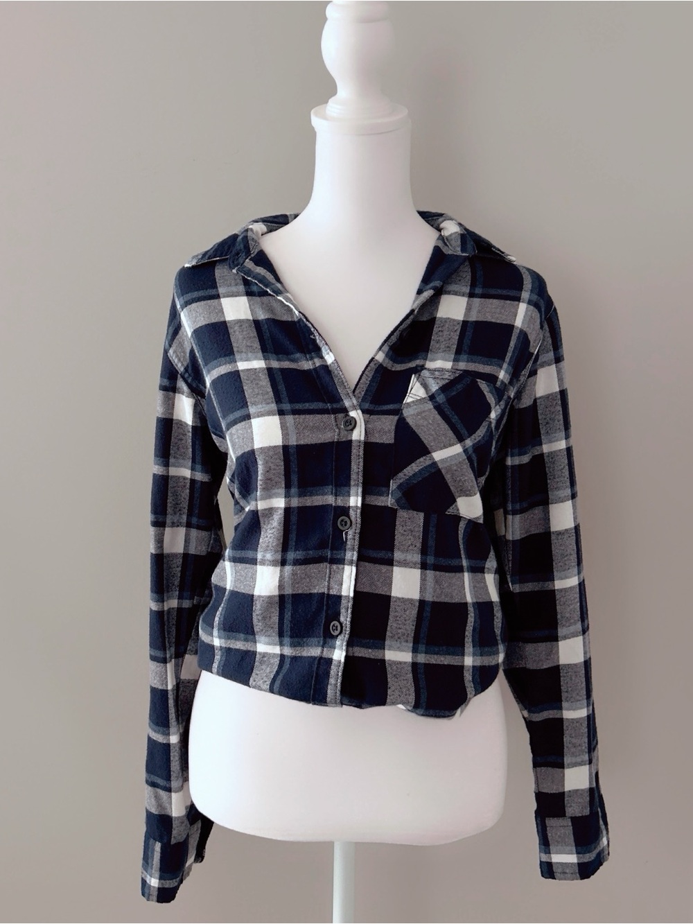 Abercrombie & Fitch Women Flannel Shirt XS